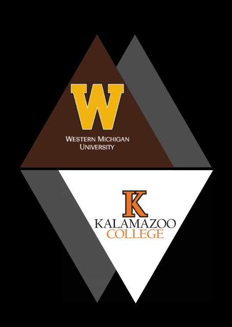 WMU and K wordmarks